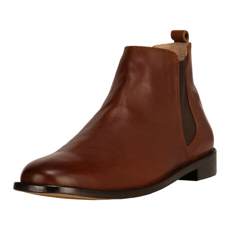 1121 // Leather Chelsea Boots // Tan (US: 7)