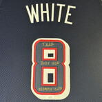 Derrick White // USA // Autographed Jersey + Inscription + Framed