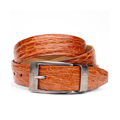 Flack Yakarey Leather Belt // Honey (36)