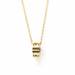 Louis Vuitton // 18k Rose Gold Empreinte Pendant Necklace // 15.94" // Store Display