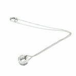 Bulgari // 18k White Gold B.zero1 Pendant Necklace // 15.74" // Store Display