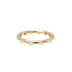 Tiffany & Co. // 18k Rose Gold Bezel Diamond Ring // Ring Size: 5 // Store Display