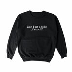 Side of Ranch Crewneck Sweatshirt // Black (L)