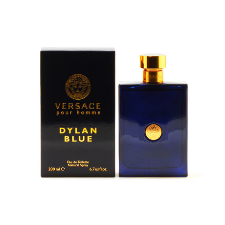 Men's Fragrance // Versace // Dylan Blue Pour Homme EDT Spray // 6.7 oz