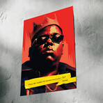 Biggie Smalls Motivational Metal Print