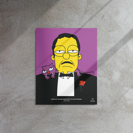 Godfather Simpson Metal Print