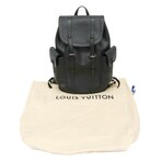 Louis Vuitton // Epi Leather Christopher Backpack // Noir // Pre-Owned