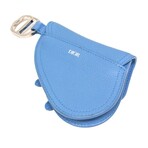 Dior // Leather Saddle Pouch // Light Blue // Pre-Owned