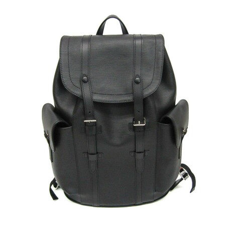 Louis Vuitton // Epi Leather Christopher Backpack // Noir // Pre-Owned