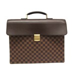 Louis Vuitton // Damier Leather + Canvas Altona Briefcase // Ebene // Pre-Owned