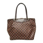 Louis Vuitton // Damier Leather + Canvas Westminster Tote Bag // Ebene // Pre-Owned