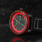 Forged Carbon Fiber Automatic Watch // Lava