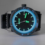 Forged Carbon Fiber Automatic Watch // Blue