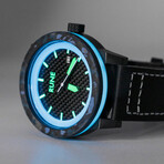 Forged Carbon Fiber Automatic Watch // Blue