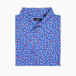 Popsicle Season Golf Polo // Blue (S)