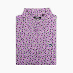 Double Transfusion 2.0 Golf Polo // Purple (S)