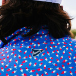 Popsicle Season Golf Polo // Blue (S)