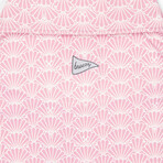 Seamless Shells Golf Polo // Pink (S)