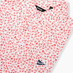 Vegas Baby! Golf Polo // White + Red (S)