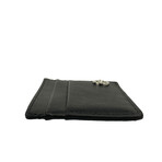 Medusa Vitello Card Case Wallet // Black