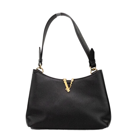 Virtus Small Hobo Handbag // Black