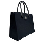 Medusa Large Tote Bag // Black