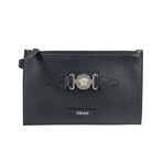 Medusa Large Wristlet Pouch // Black