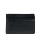 Medusa Vitello Card Case Wallet // Black