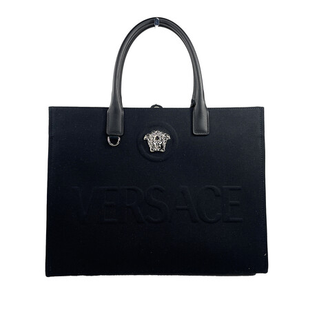 Medusa Large Tote Bag // Black