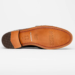 Aubiere // Ostrich Tassel Loafers // Brown (US: 12)