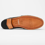 Aubiere // Ostrich Tassel Loafers // Black (US: 10)