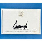 President Donald Trump Save America Autographed Book