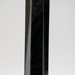 Genuine Polished Black Obsidian Point // 8"