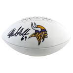 Minnesota Vikings // Jared Allen Signed Mini Helmet + Signed Logo Football + Chris Doleman Signed Jersey