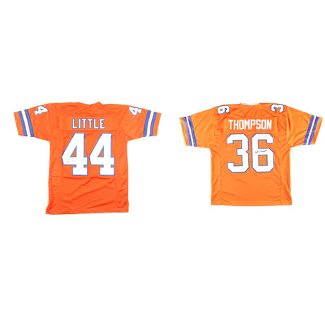 Denver Broncos // Floyd Little + Billy Thompson // Signed Jerseys