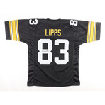 Louis Lipps // Pittsburgh Steelers // Signed Jersey + Signed 16x20 Photo + Signed Speed Mini Helmet