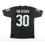 Las Vegas Raiders // Josh Jacobs + Mark van Eeghen // Signed Jerseys