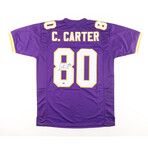 Minnesota Vikings // Justin Jefferson + Cris Carter // Signed Jerseys