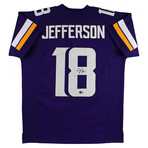 Minnesota Vikings // Justin Jefferson + Cris Carter // Signed Jerseys