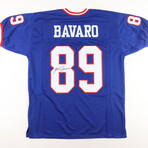 Mark Bavaro // New York Giants // Signed Jersey + Signed Throwback Mini Helmet