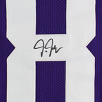 Minnesota Vikings // Justin Jefferson + Cris Carter // Signed Jerseys