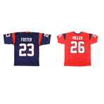 Houston Texans // Arian Foster + Lamar Miller // Signed Jerseys