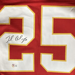 Kansas City Chiefs // Jamaal Charles + Christian Okoye + Tony Richardson // Signed Jerseys