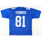 New York Giants // Odell Beckham Jr. Signed Jersey + Amani Toomer Signed Jersey