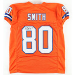 Rod Smith // Signed Denver Broncos Jersey + Signed 8x10 Photo + Signed Missouri Southern Lions Jersey