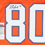 Rod Smith // Signed Denver Broncos Jersey + Signed 8x10 Photo + Signed Missouri Southern Lions Jersey