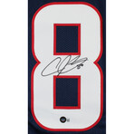 Houston Texans // Andre Johnson + Brian Cushing // Signed Jerseys