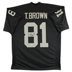 Oakland Raiders // Tim Brown + Willie Gault + Davante Adams // Signed Jerseys