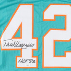 Miami Dolphins // Bob Griese + Paul Warfield // Signed Jerseys