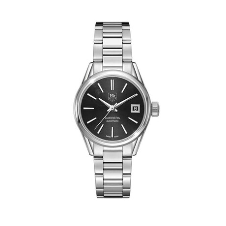 Tag Heuer Ladies Carrera Date Automatic // WAR2410.BA0776 // Pre-Owned